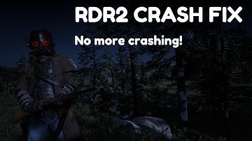 EASY FIX | RDR2 crashing every 10-20 minutes SOLVED