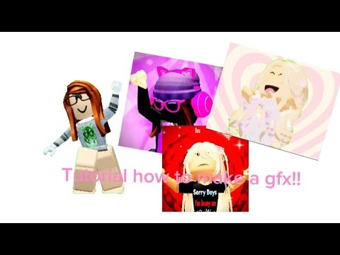 Tutorial how to make a gfx!!! ( Capcut ) #roblox