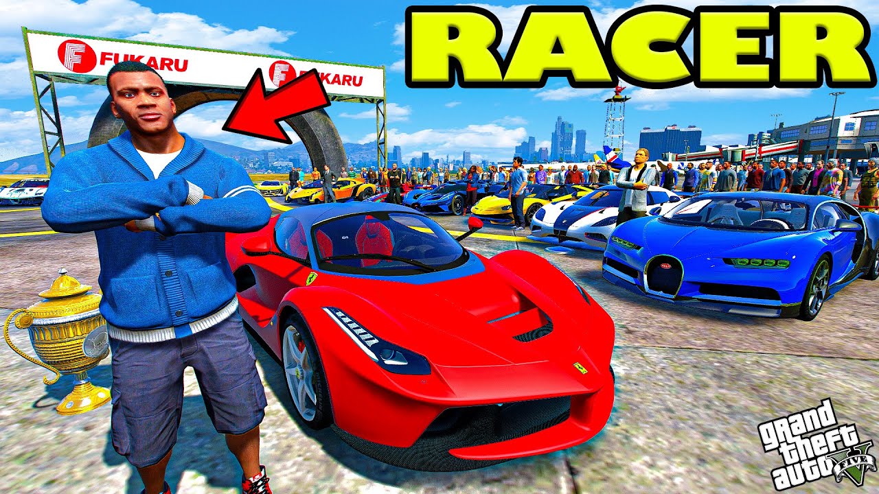 Franklin Started His Journey to Become the BIGGEST Racer in GTA 5! 🏎️🔥| SHINCHAN and CHOP