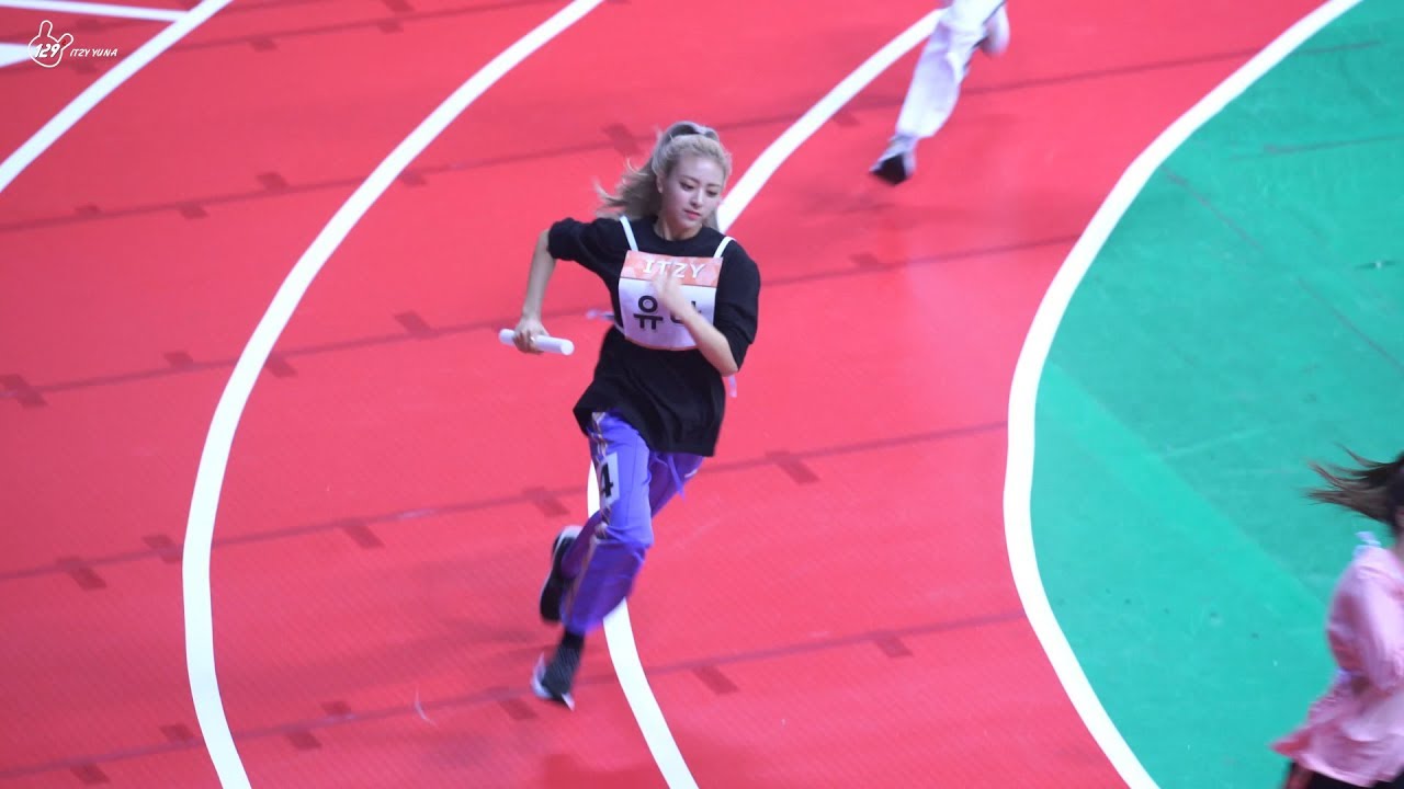 190812 있지(ITZY) 아육대  4*100 릴레이  By 129²