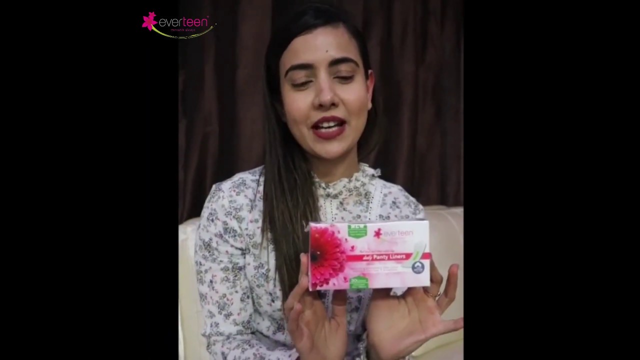 Free yourself from the worries of white discharge everteen daily Panty Liners YouTube