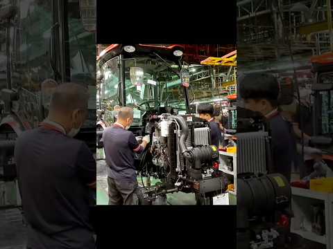 Giant Korean Factory Making Massive Agriculture Tractor #shortsfeed #tractormaking #Koreantechnology thumbnail