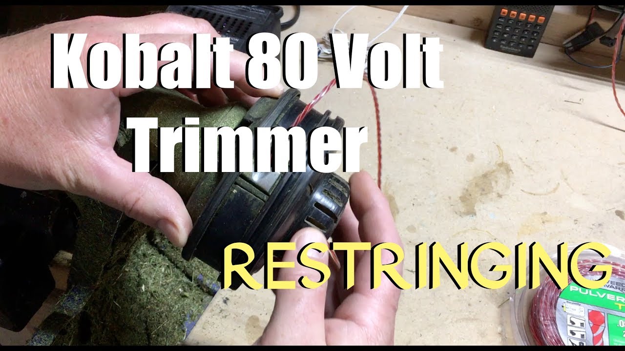 kobalt 80v trimmer replacement parts
