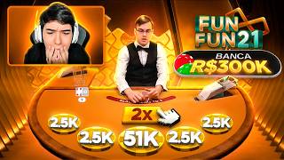 R$300.000 VS INFINITE FUN FUN 21 BLACKJACK!