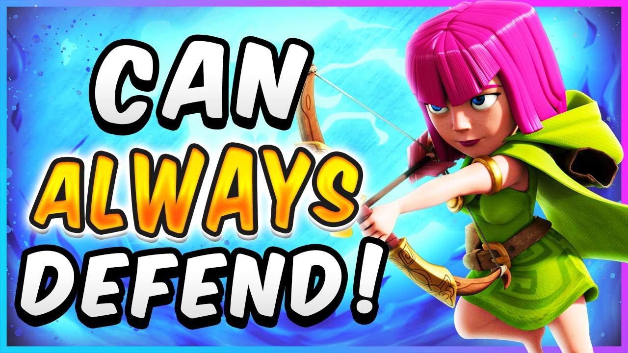 UNBREAKABLE DEFENSE! BEST GRAVEYARD FREEZE DECK — Clash Royale YouTube