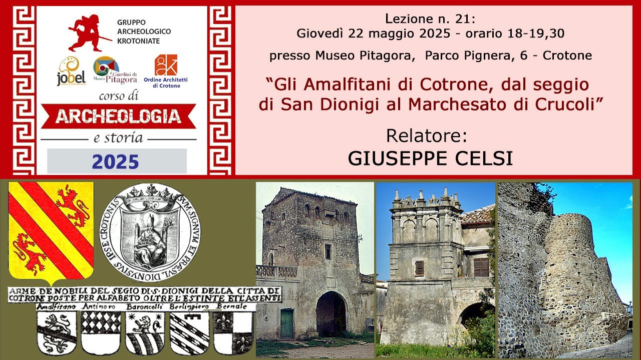 Corso GAK 2026. Giuseppe Celsi: 