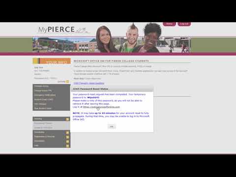 How to Login to Pierce College Email