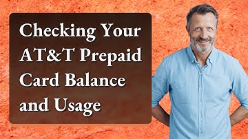 Checking Your AT&T Prepaid Card Balance and Usage
