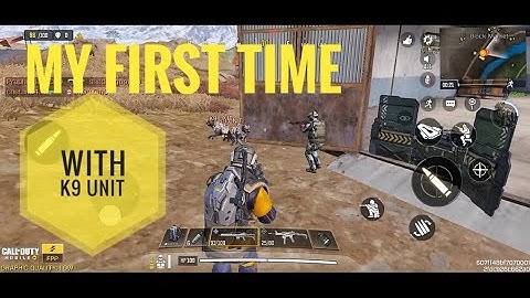 BR Solo First Time with K9 Unit #CodCypher