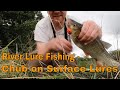 River lure fishing- Chub on surface lures.