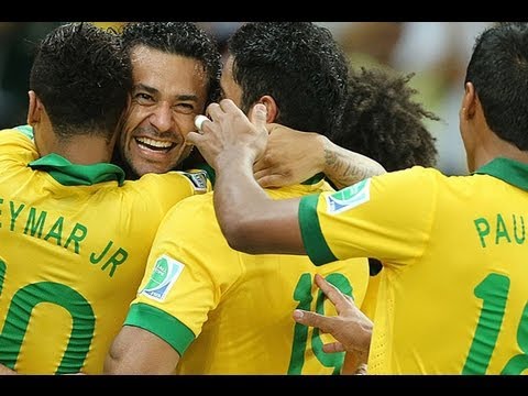 É CAMPEÃO! Brasil 3 x 0 Espanha - Melhores Momentos - Copa das  Confederações 2013 