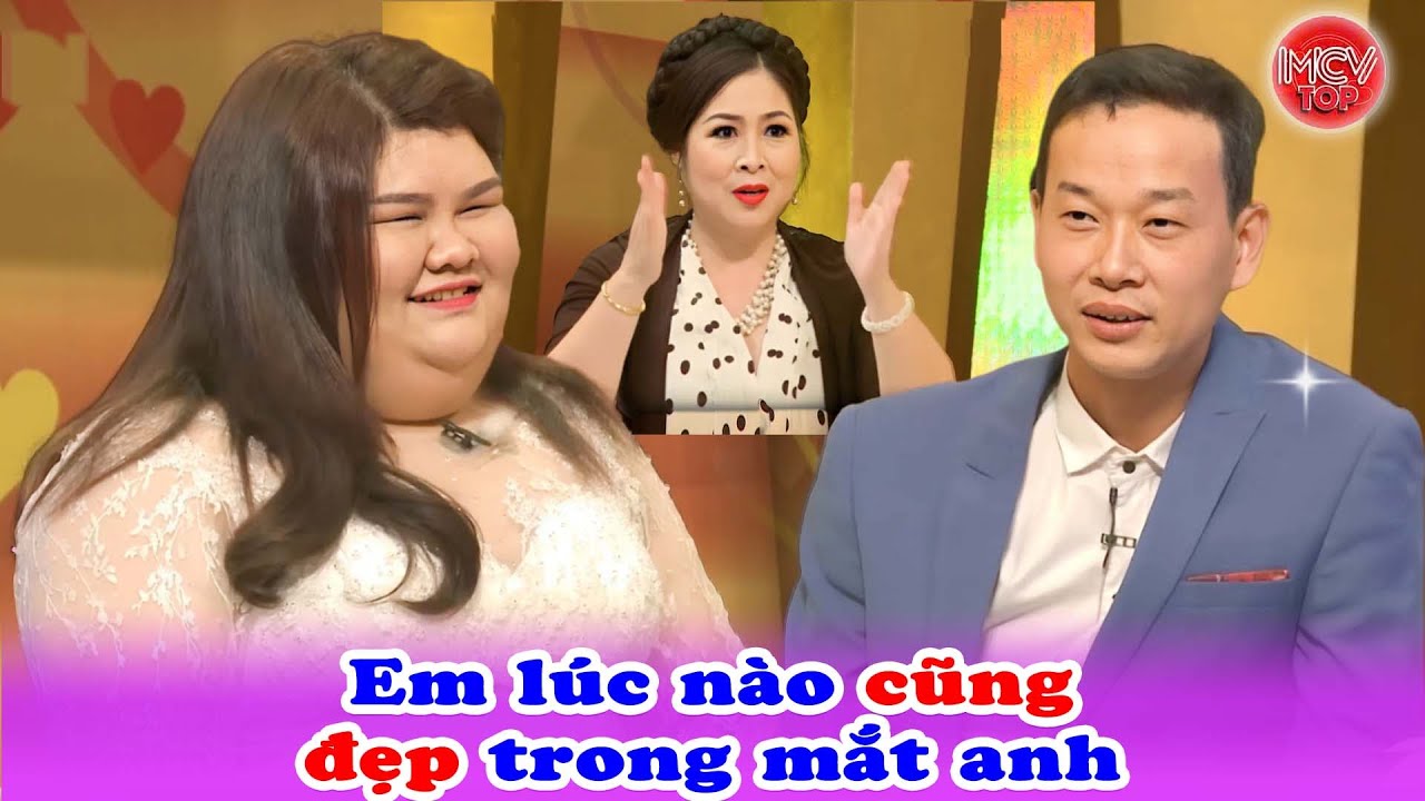 Vợ từng tự ti vì thân hình mũm mĩm, nhưng chồng nói một câu khiến cả trường quay rưng rưng 💕