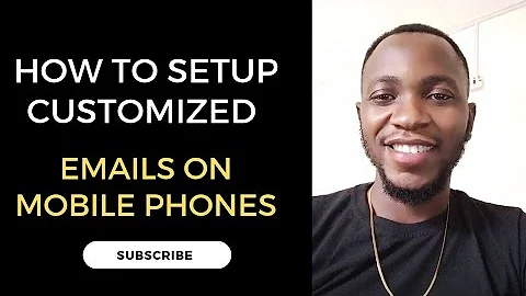 How to Setup Webmail on Mobile Phones | Add Customized Email to your phone #webmail