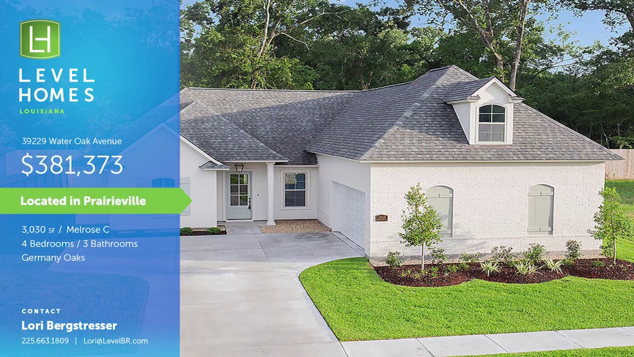 39229 Water Oak Avenue, Prairieville, LA 70769, Germany Oaks YouTube