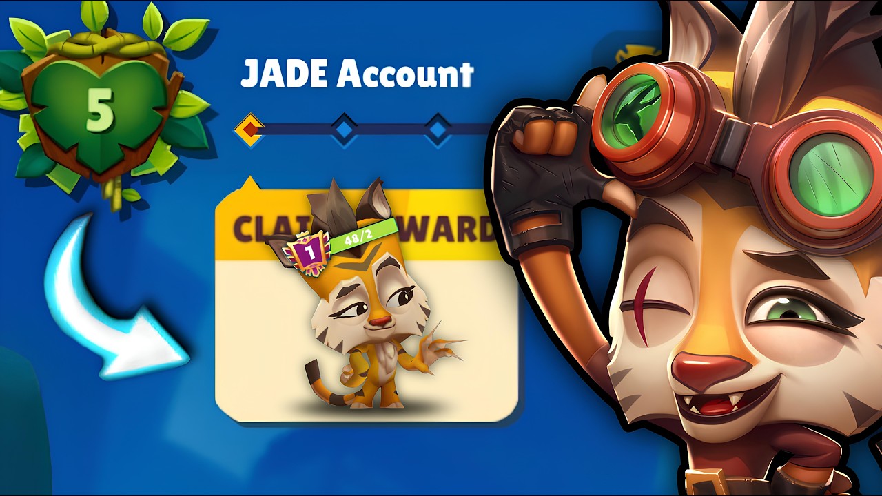 Я создал аккаунт «Только JADE» — 2000 Trophy Push — много новых персонажей, которые откроются за ...