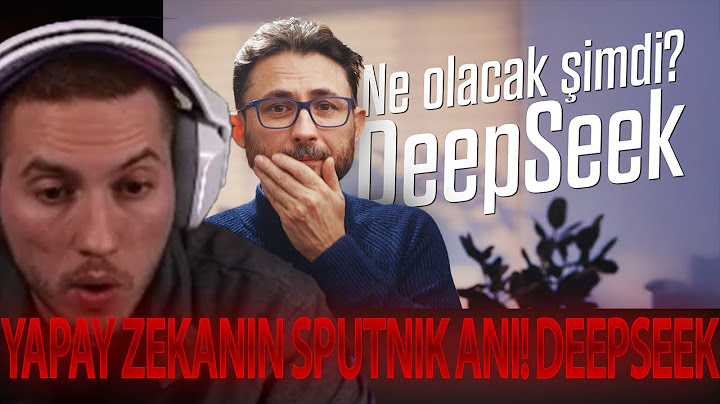 RRAENEE - Barış Özcan " Yapay Zekanın Sputnik Anı! DEEPSEEK " Izliyor
