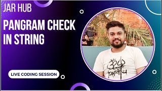 Pangram Check in String in Java