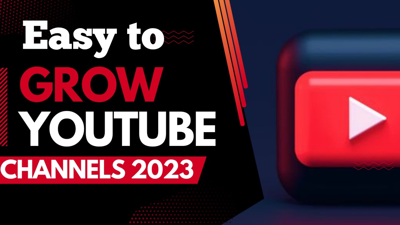 Grow a YouTube Channel Fast | 2023 | Insider Tips How to Make Your ...