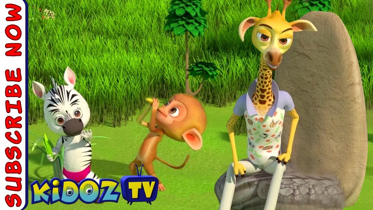 The Herbivore Song | Educational video for Kids | Herbivorous Animals Names | Kidoz TV