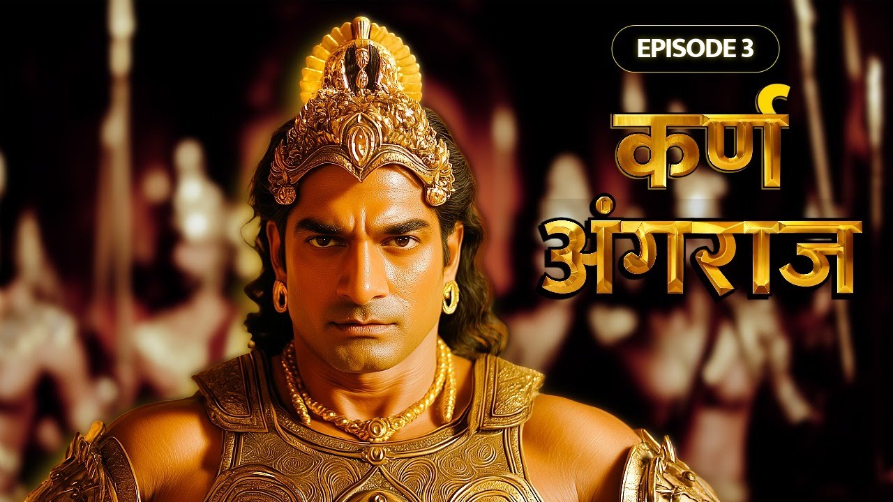 Suryaputra Karna crowned Angaraj | (Karna vs Arjun) - YouTube