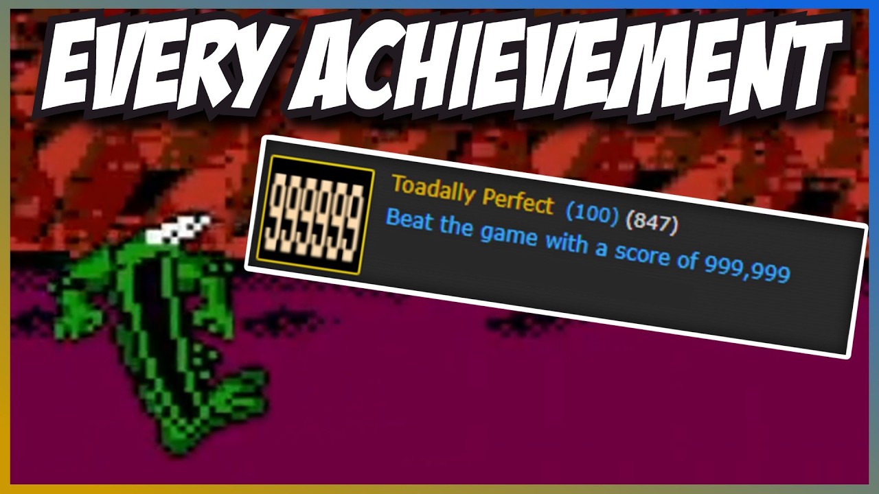 I Got EVERY ACHIEVEMENT in BATTLETOADS (NES) - RetroAchievements