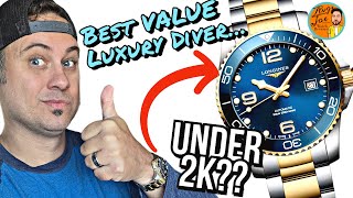 Longines HydroConquest Two-Tone Bluesy Rolex Alternative