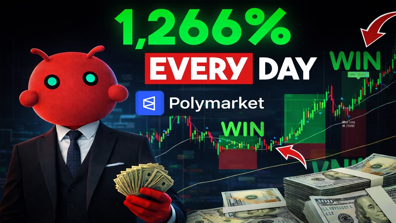 I built a trading bot using "Clawdbot" 2000% Profit! best polymarket ...