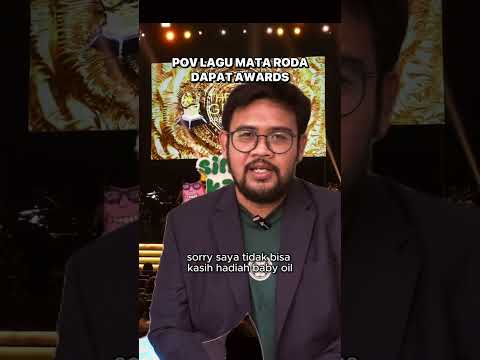 Hifdzi kalau menang grammy award