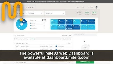 MileIQ Tutorial - Web Dashboard Overview