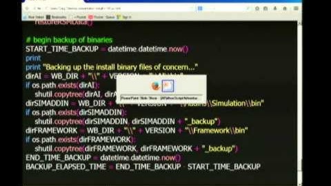 A Python Script to Replace a DOS Batch File Adventure