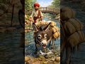 गधे की कहानी #shortsviral #trendingshorts #aianimation