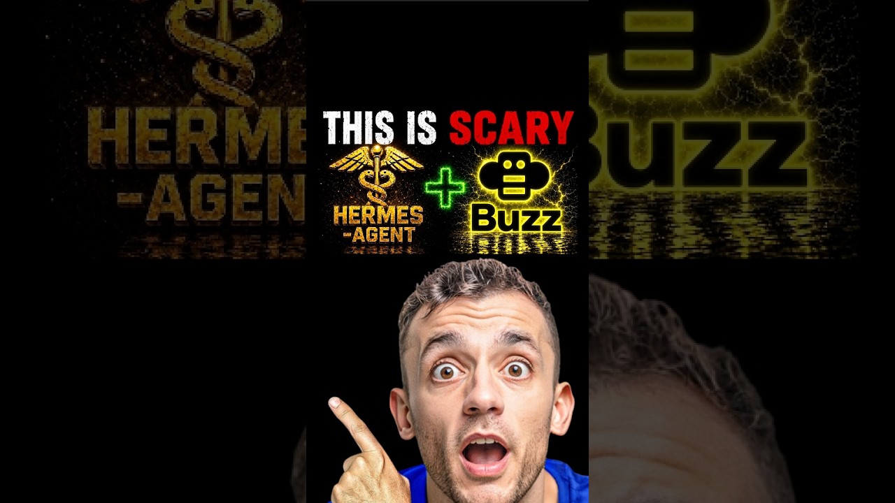 Hermes Agent + Buzz is INSANE!