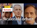 Por investigación a Álvaro Uribe, Miguel del Río y Rafael Nieto chocan en fuerte debate | Vicky