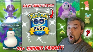 Pokémon GO Fest Global Day 2 We caught Every Shiny Pokémon Except