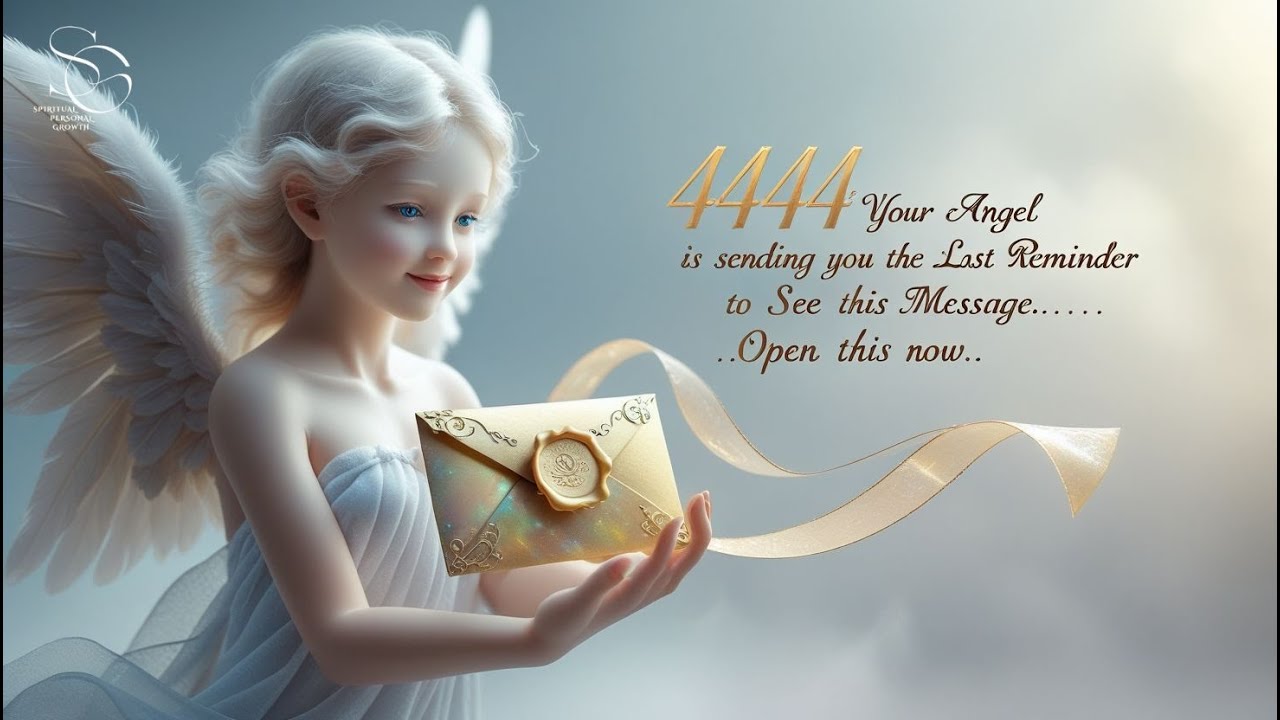 4444 Your angel is sending you the last reminder to see this message..Open this now