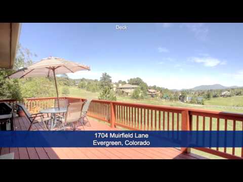 1704 Muirfield Lane, Evergreen, CO home video tour