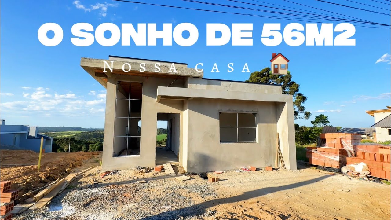 Nossa Casa de 56m² pelo Minha Casa Minha Vida — Do Terreno ao Acabamento