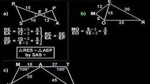 Proving Triangles are Similar - MathHelp.com - Geometry Help