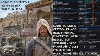 Optiscaler Mod Guide DLSS 5 Neural Rendering With Scaling + XeFG / DLSS Enabler FSR MFG All RTX GPUs