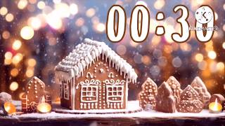 30 Second Gingerbread House Timer
