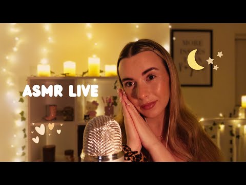 candynugget ASMR your favourite triggers live 🍯❤️⭐️