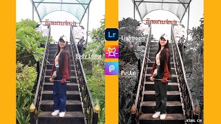 How to edit photo and make you taller by free preset app | Ligthroom | Body Editor | PicsArt screenshot 5
