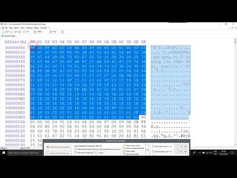 [Ciekawe programy] Hex Edytor prawde Ci powie o pliku - plik JPEG jak wygląda w HEX ?