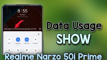 How to Show Realme Narzo 50i Prime Data Usage | Realme Narzo 50i Prime Daily Data Usage Settings