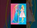 Elsa’s Frozen transformation into Barbie #transformation #glowup #princess #aiart #frozen