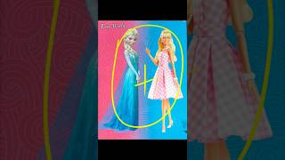 Elsa’s Frozen transformation into Barbie transformation glowup princess aiart frozen