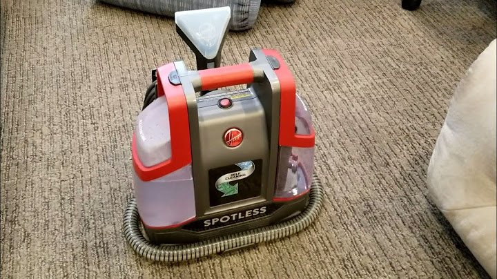 Hoover spotless portable carpet & upholstery spot cleaner