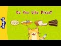 Do you like pizza  learning songs  conversation 2  little fox  animated songs for kids