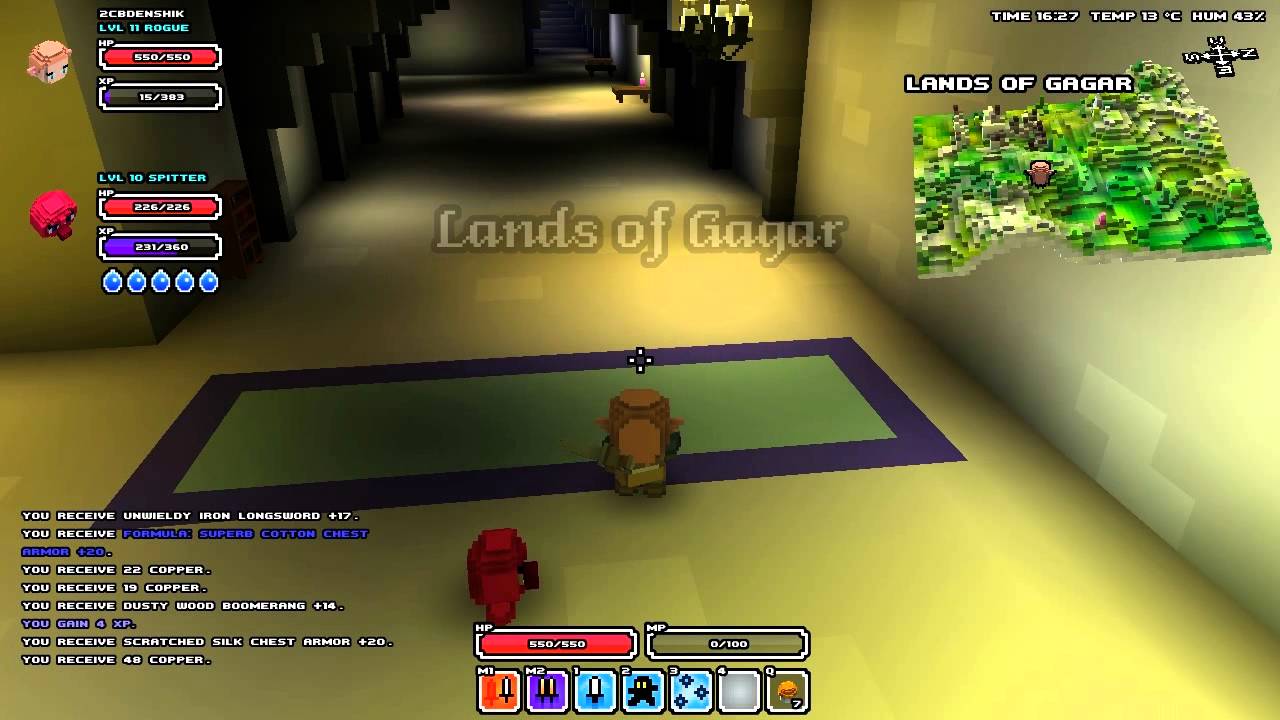 Cube World. Кубические похождения Акантыча-17 мы взяли замок