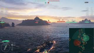 WoWS LP #31 Sutlej, ind. Kreuzer St. 1 des Commonwealth Forschungsbaums, Co-op, Inseln Standard